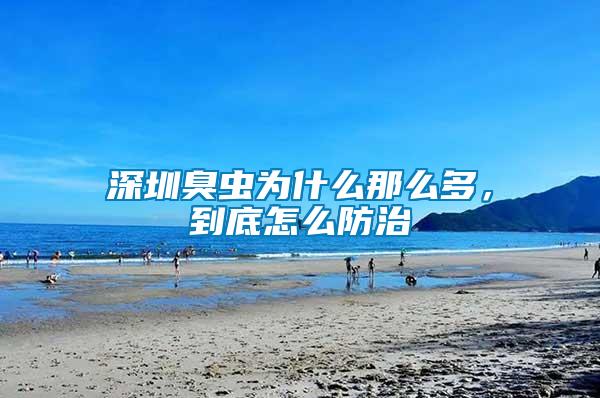 深圳臭蟲為什么那么多，到底怎么防治