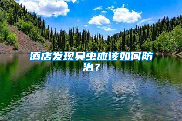 酒店發現臭蟲應該如何防治？