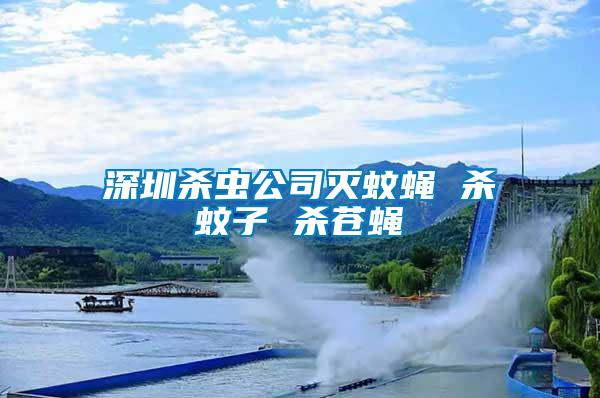 深圳殺蟲(chóng)公司滅蚊蠅 殺蚊子 殺蒼蠅
