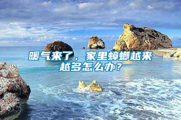 暖氣來了，家里蟑螂越來越多怎么辦？