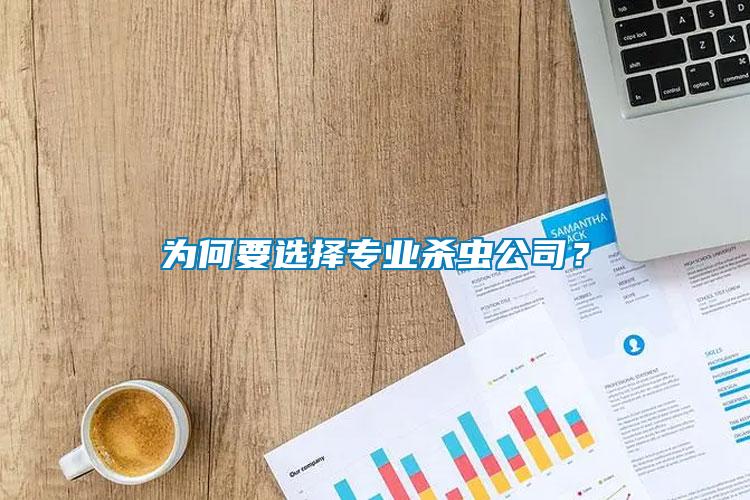 為何要選擇專業殺蟲公司？