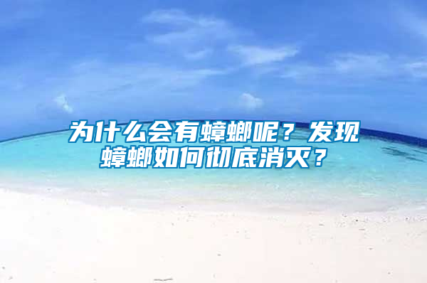 為什么會(huì)有蟑螂呢？發(fā)現(xiàn)蟑螂如何徹底消滅？
